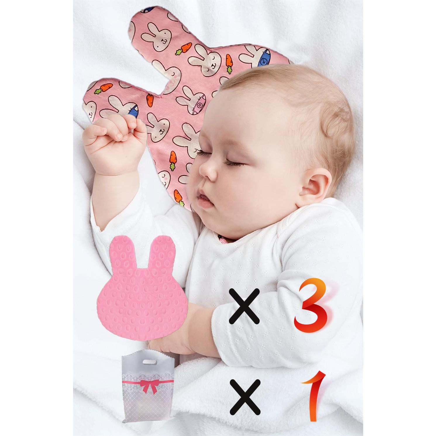 Paquete de 3 Almohadillas de Aroma para Bebés NICU - Rosa