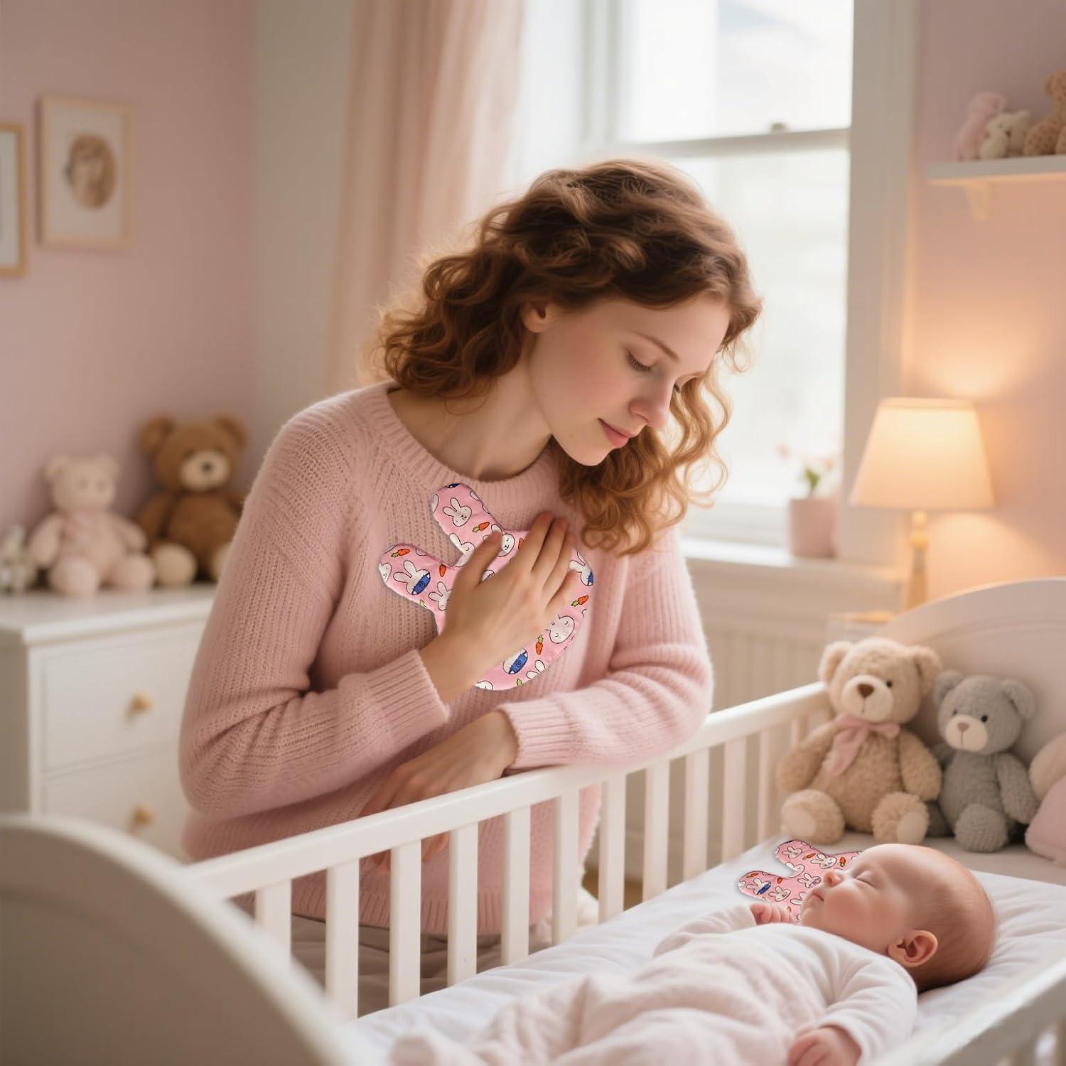 Paquete de 3 Almohadillas de Aroma para Bebés NICU - Rosa