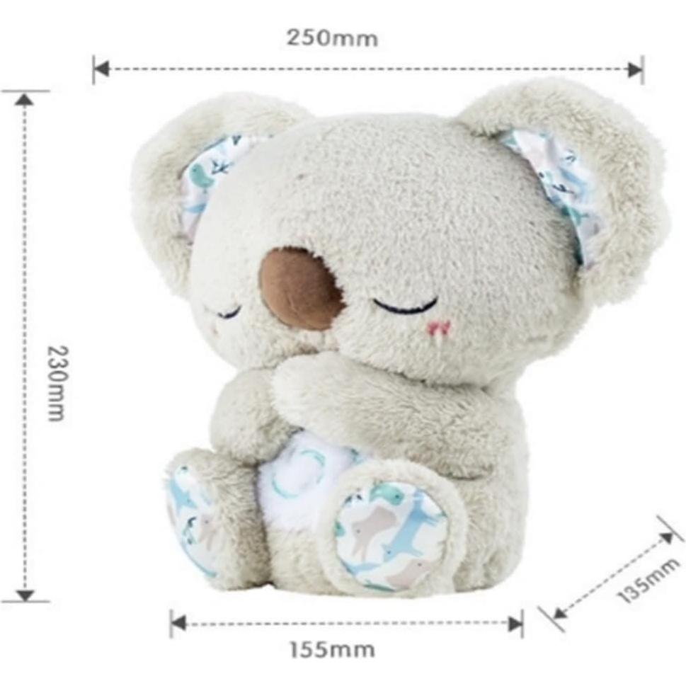 Juguete de Peluche Koala Calmante con Respiración y Música