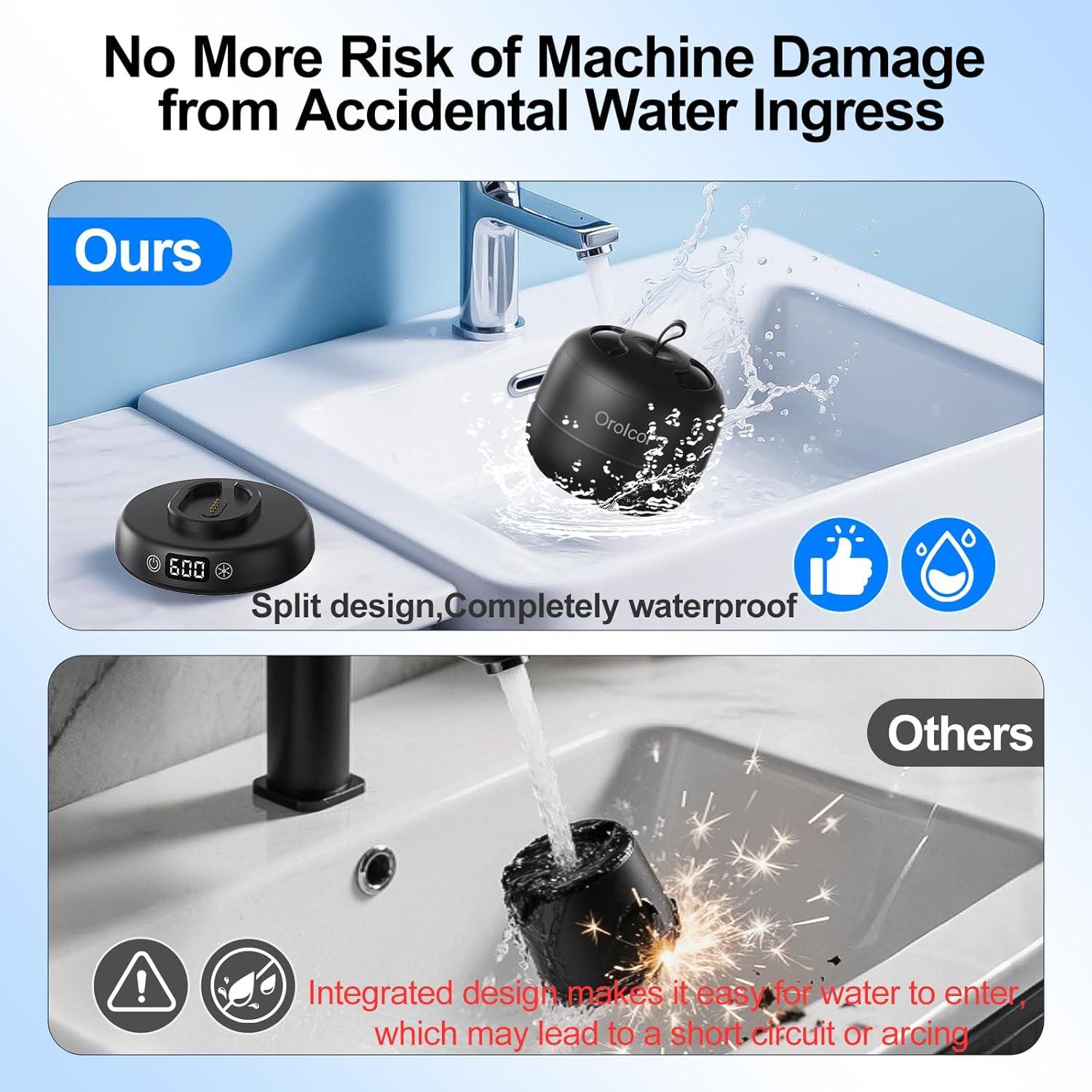 Limpiador Ultrasónico de Retenedores Orolcol Negro 12.95cm