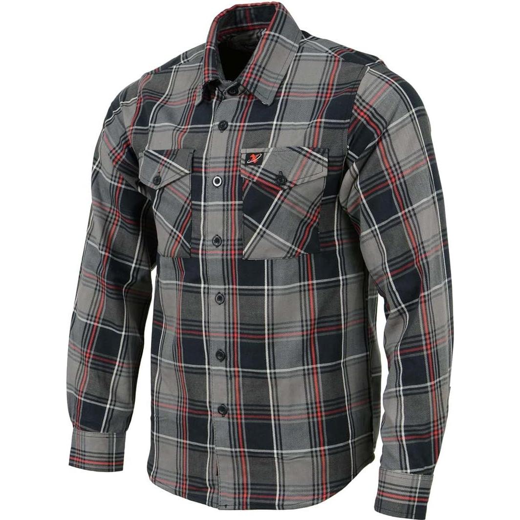Camisa de Franela a Cuadros Hombre Milwaukee 3X Grande