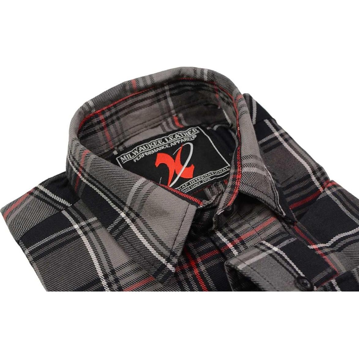 Camisa de Franela a Cuadros Hombre Milwaukee 3X Grande