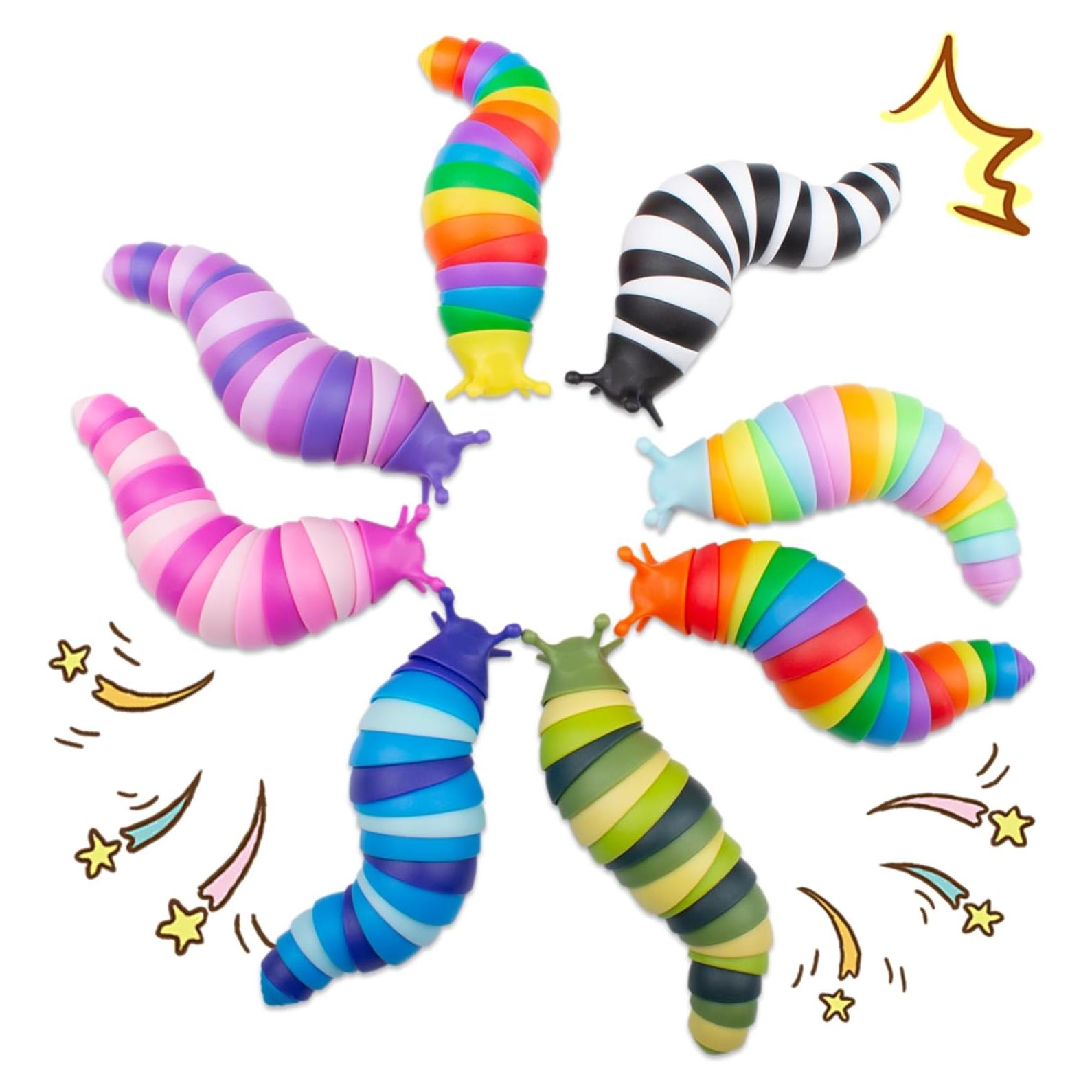 Juguetes Antiestrés Cevioce 8 PCS para Niños y Adultos