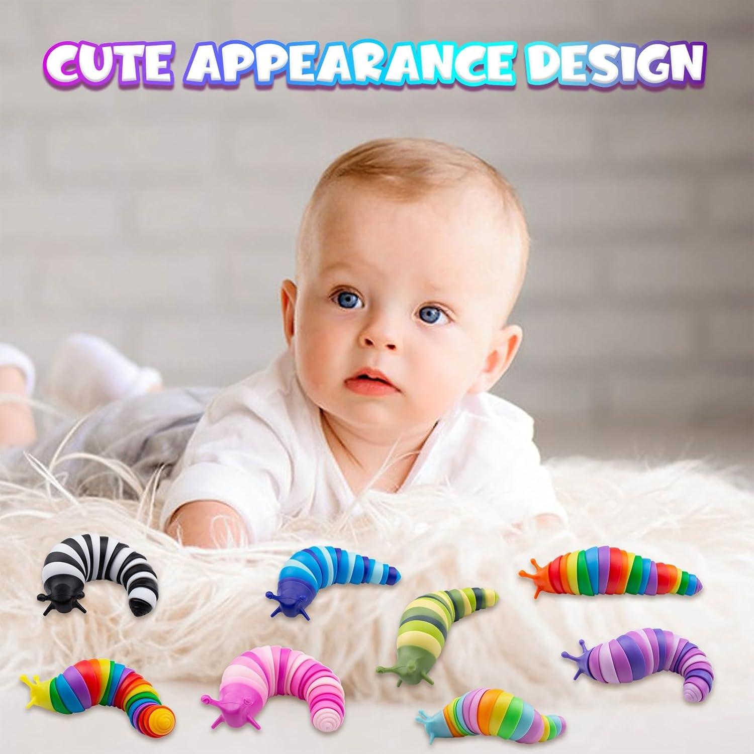 Juguetes Antiestrés Cevioce 8 PCS para Niños y Adultos