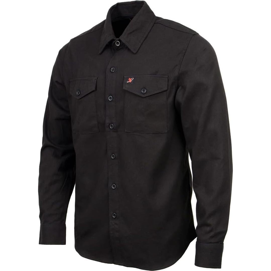 Camisa de Cuadros de Algodón Milwaukee Leather Manga Larga