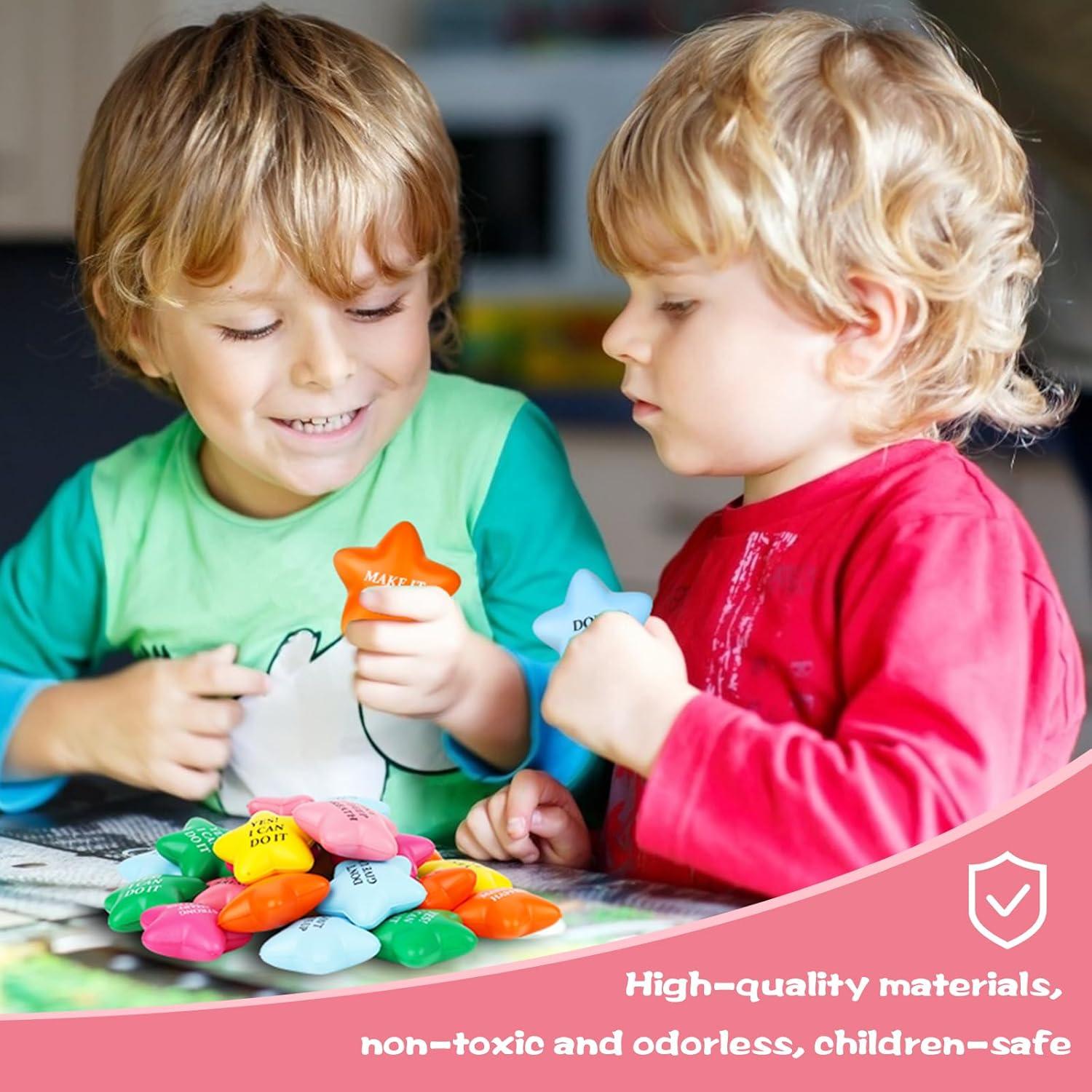 Pelotas de Estrés Motivacionales POPLAY 24PCS 5.08 cm