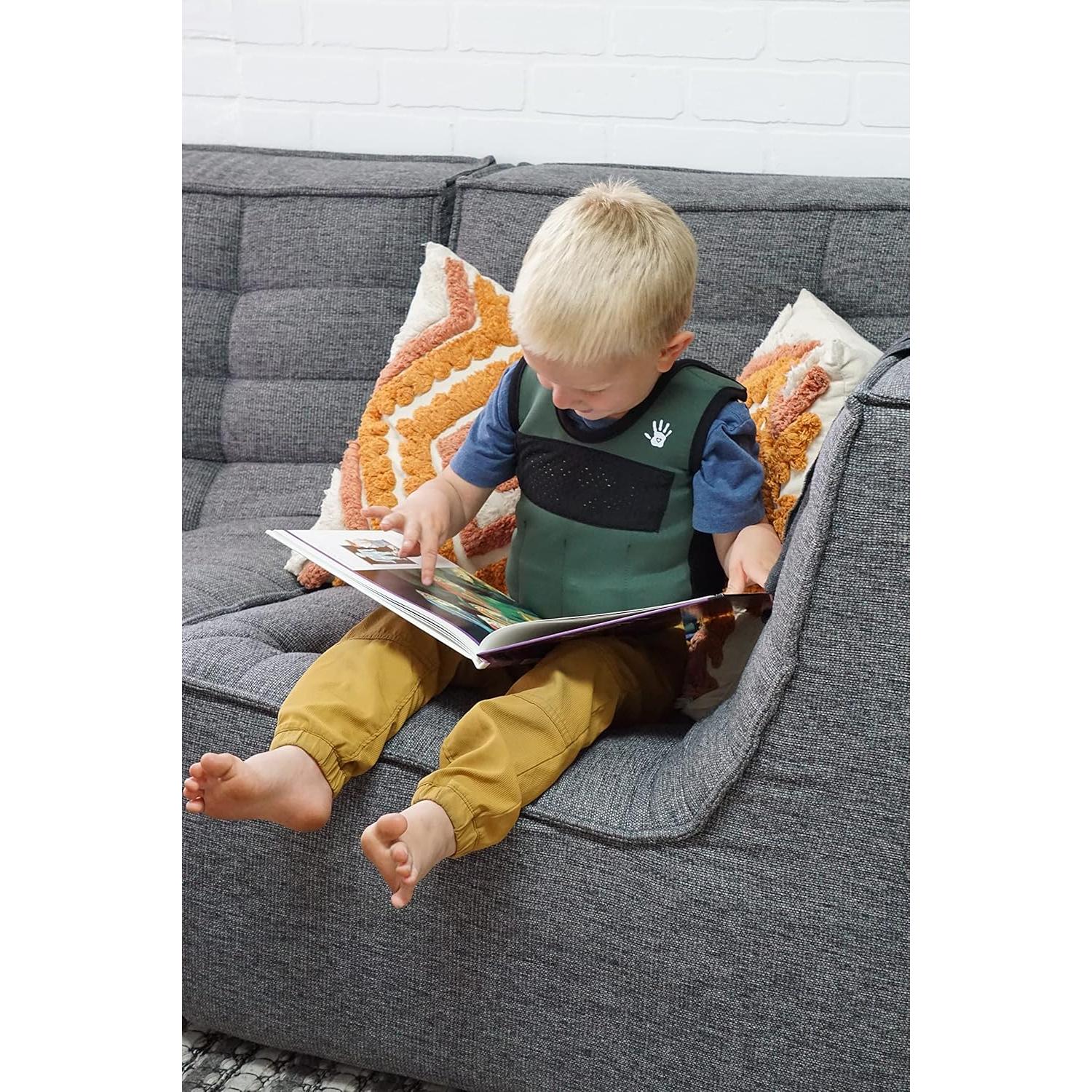 Chaleco con peso SENSORY4U para niños 0.9 kg ajustable