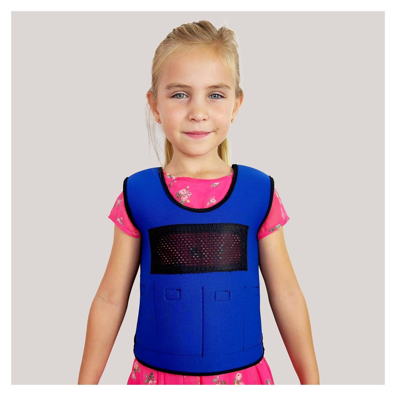 Chaleco con peso para niños Bildurem Mediano 1.36 kg