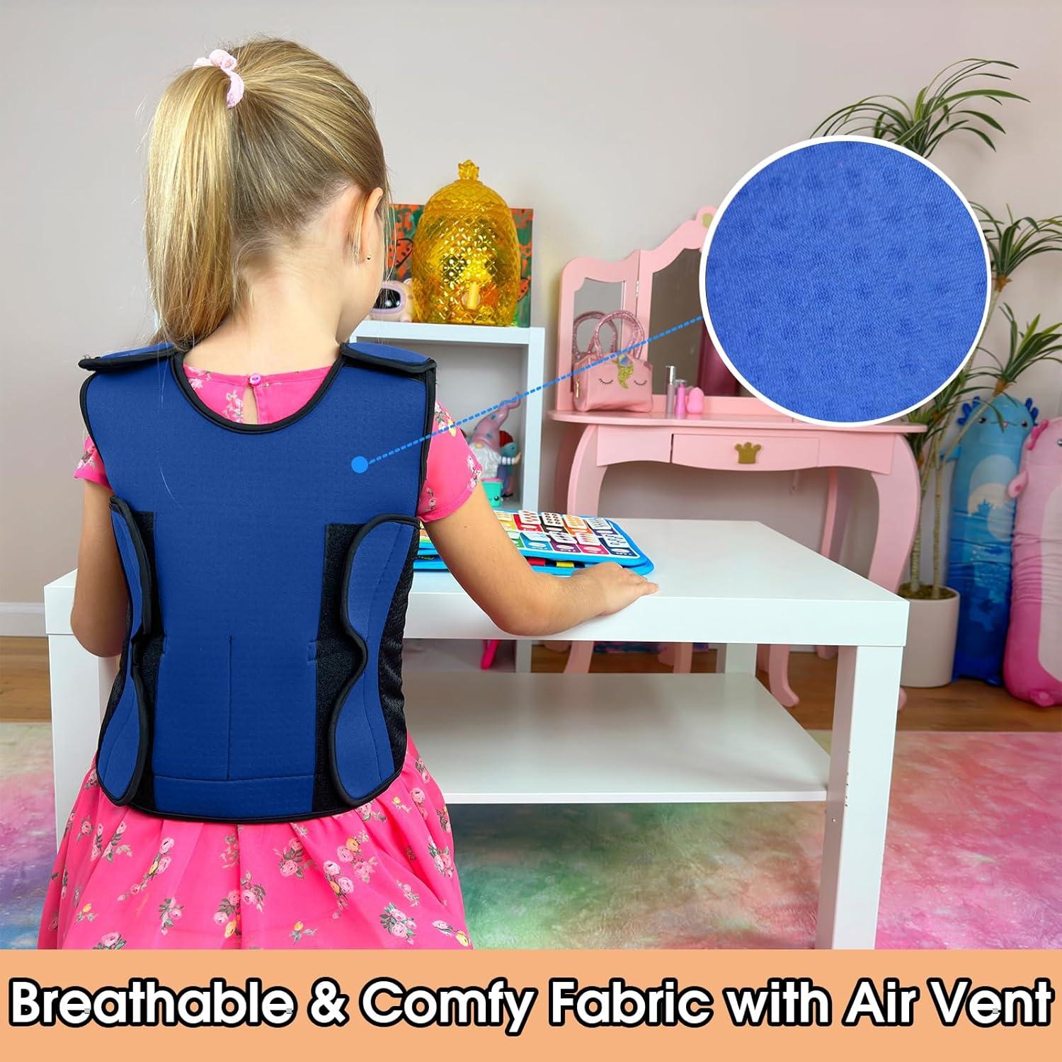 Chaleco con peso para niños Bildurem Mediano 1.36 kg