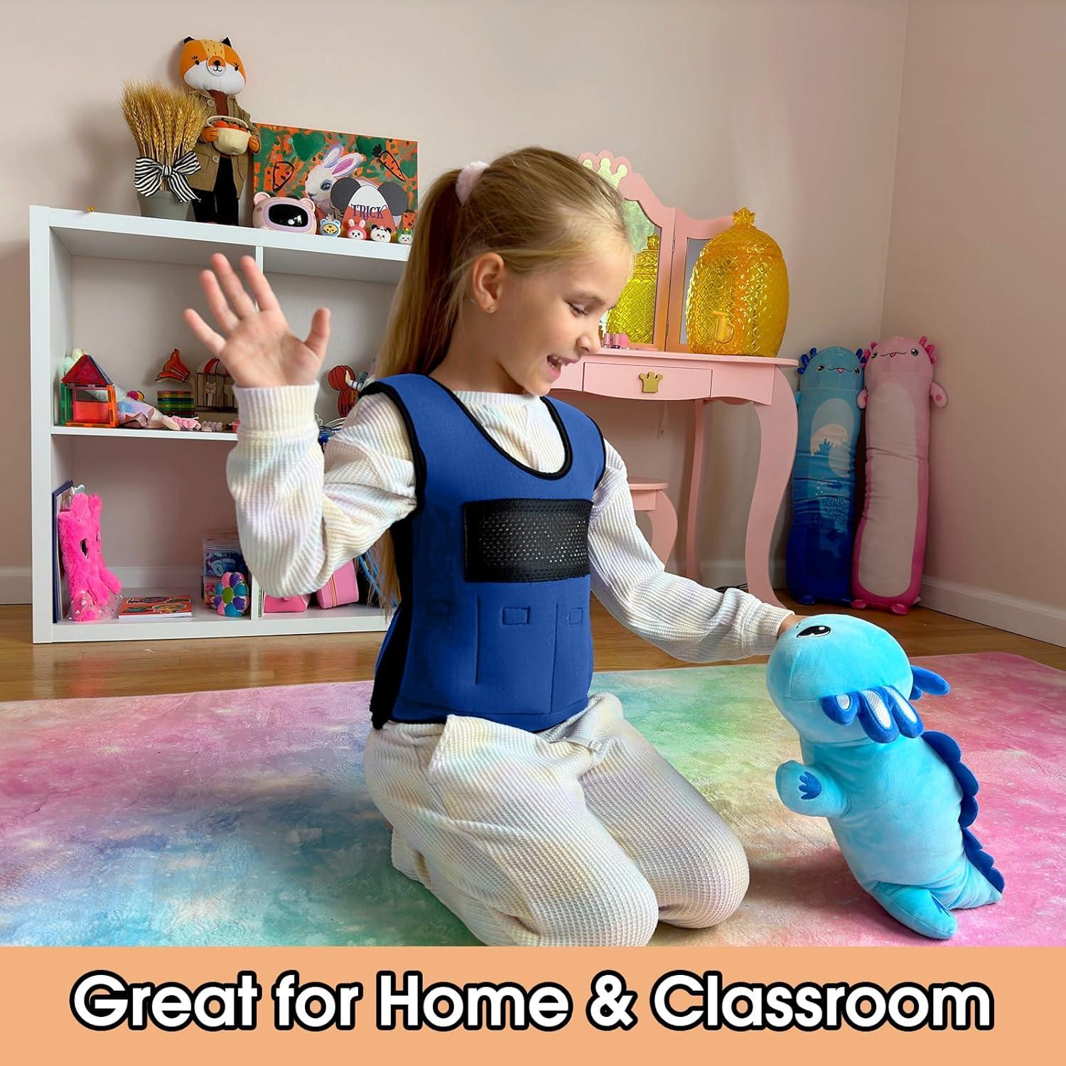 Chaleco con peso para niños Bildurem Mediano 1.36 kg