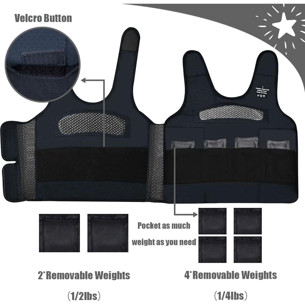 Chaleco de Compresión Oboist para Niños Pequeño Negro