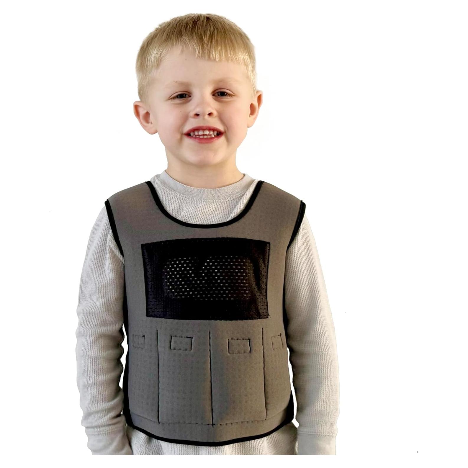 Chaleco de compresión ajustable Henhecy para niños 10+