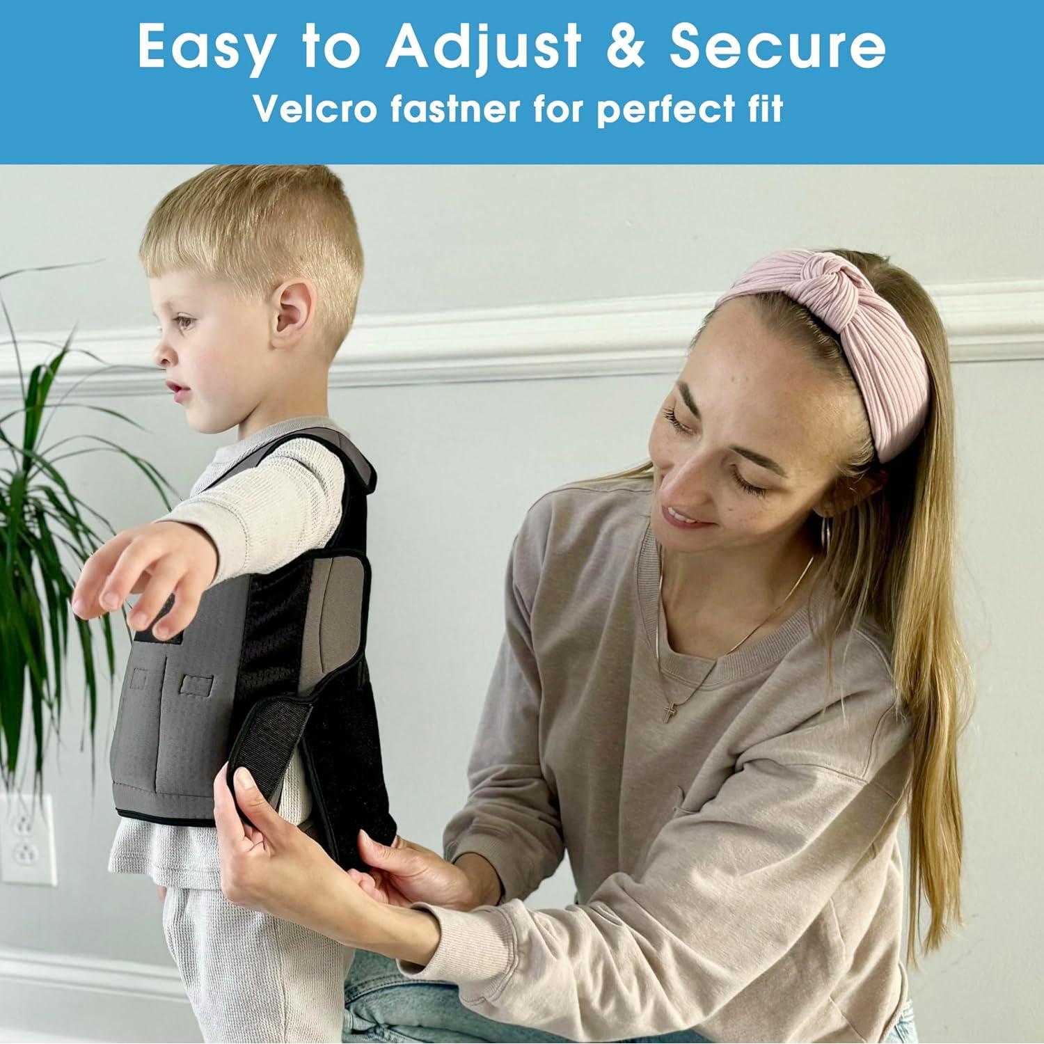 Chaleco de compresión ajustable Henhecy para niños 10+