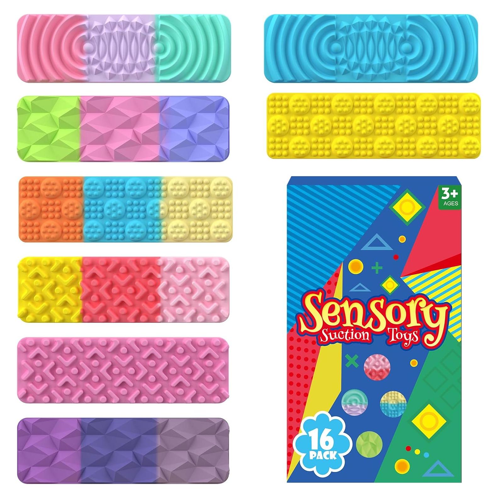 Juguetes Antiestrés Sensoriales Drephere - Paquete de 16 Piezas