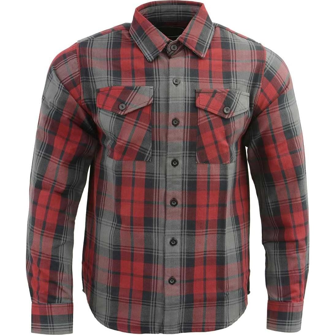 Camisa de Franela a Cuadros Hombre Milwaukee Leather XXL