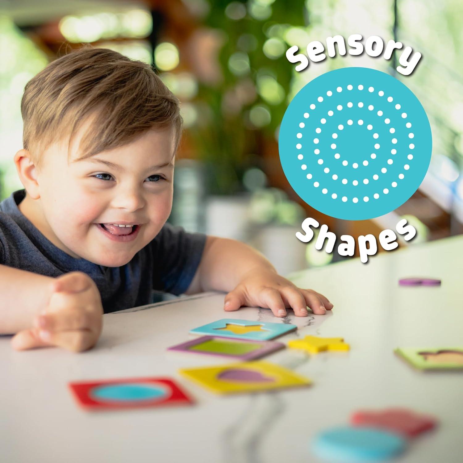 Rompecabezas Sensorial de Madera Chuckle & Roar - 20 Piezas