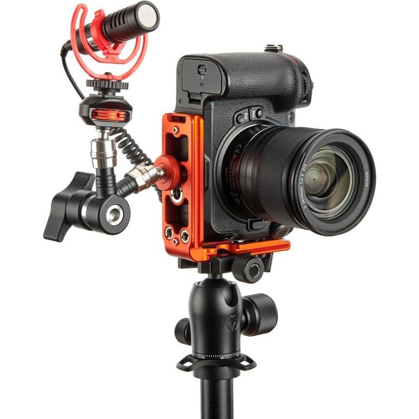 Soporte en L 3 Legged Thing Zooey QD para Nikon Z8 - Cobre