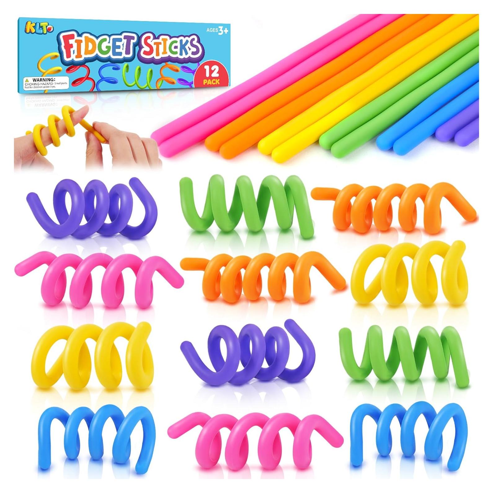 Juguetes Sensoriales Antiestrés KLT - Paquete de 12 Piezas