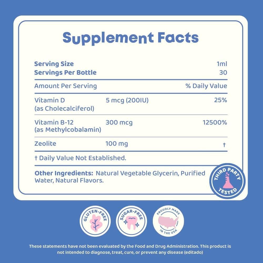 Suplemento Líquido JoySpring LingoLeap 30ml - Bienestar Niños 3+