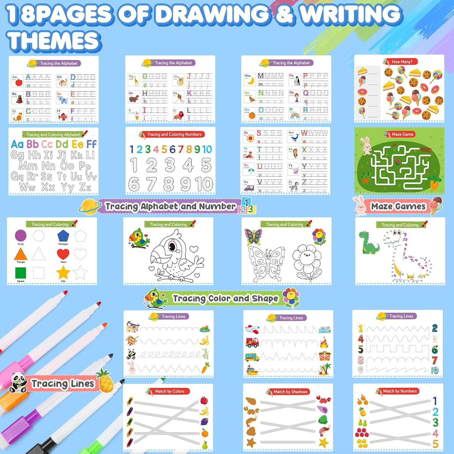 Libro Ocupado Educativo URMYWO para Niños 2-8 Años