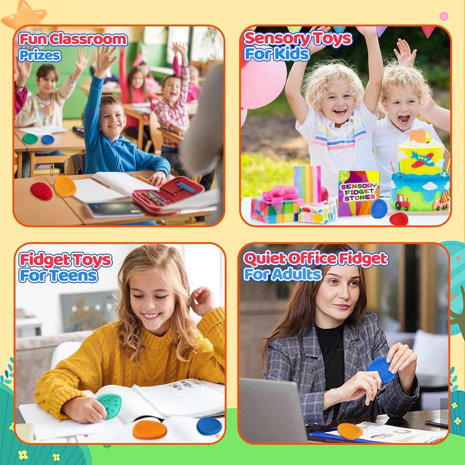 Juguetes Sensoriales UIIOPJIOM 6PC para Autismo y TDAH