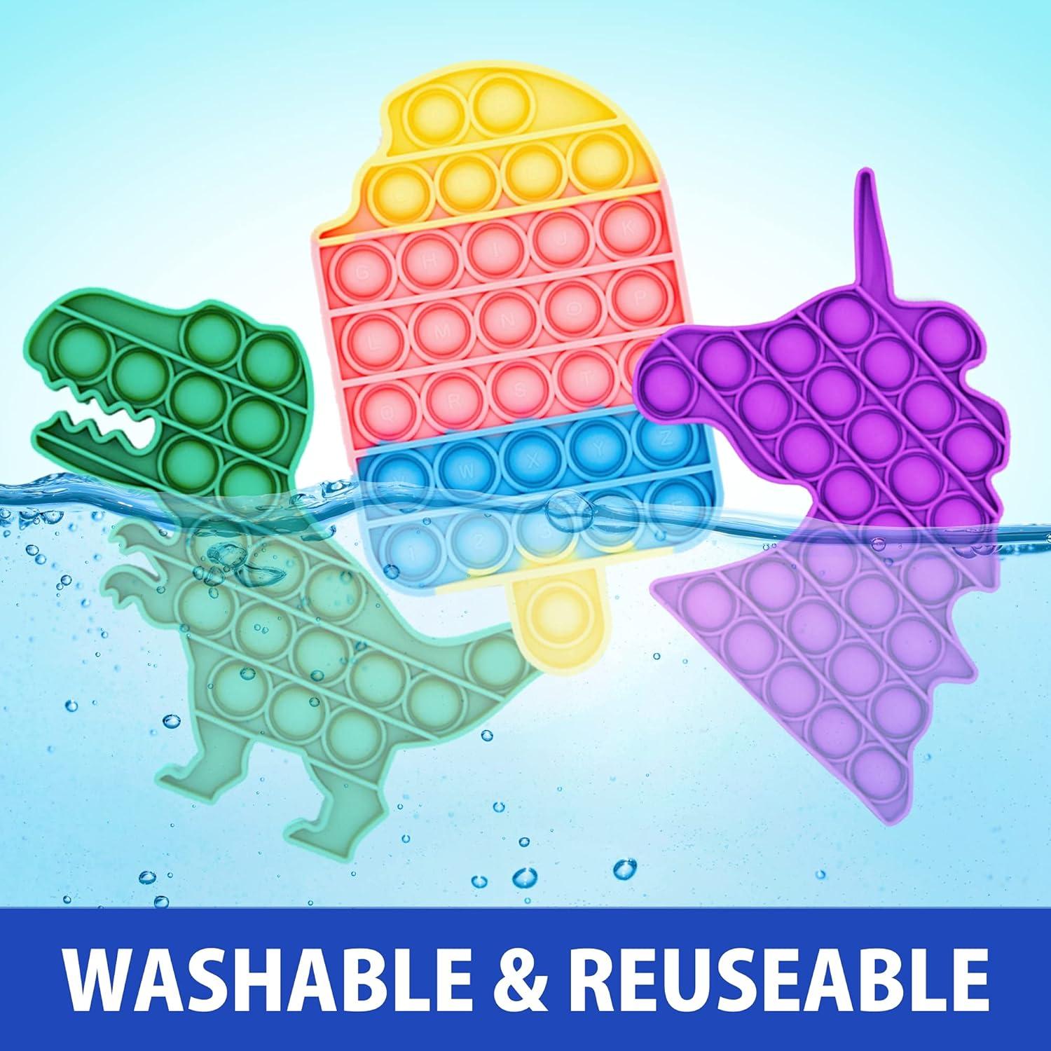 Paquete de 50 Juguetes Antiestrés Zen - Sensores para Niños