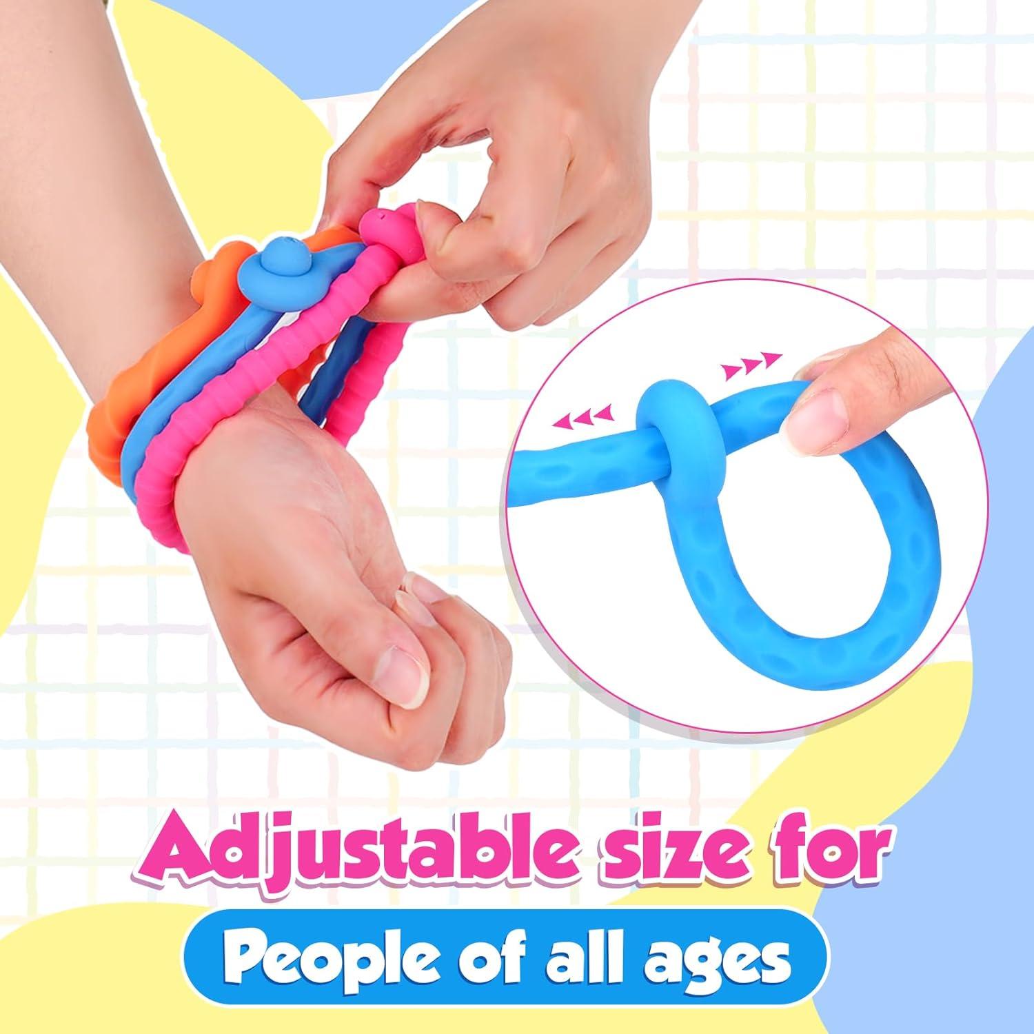 Cuerdas Fidget Sensory Toys KLT - Pulsera Ajustable para Niños