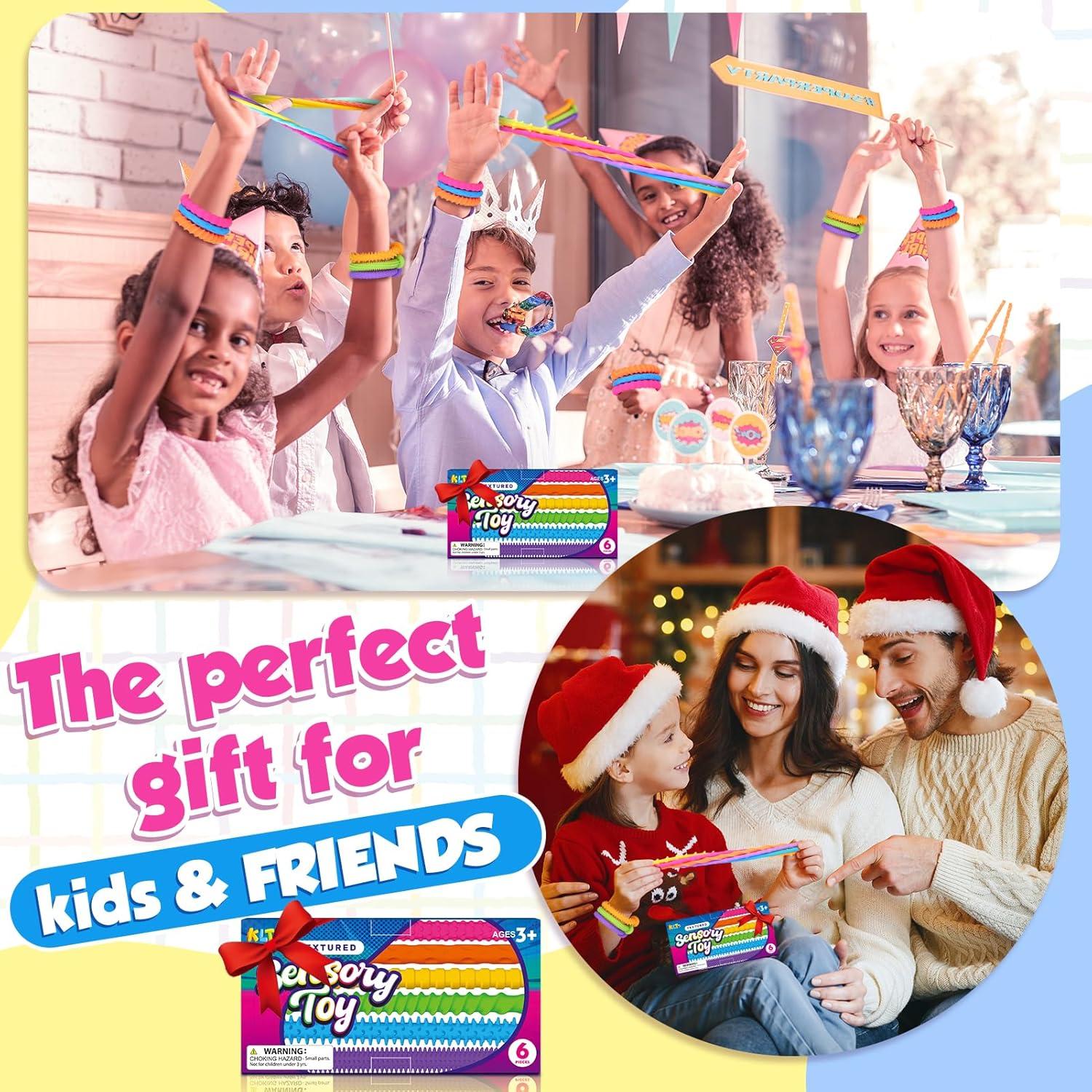 Cuerdas Fidget Sensory Toys KLT - Pulsera Ajustable para Niños