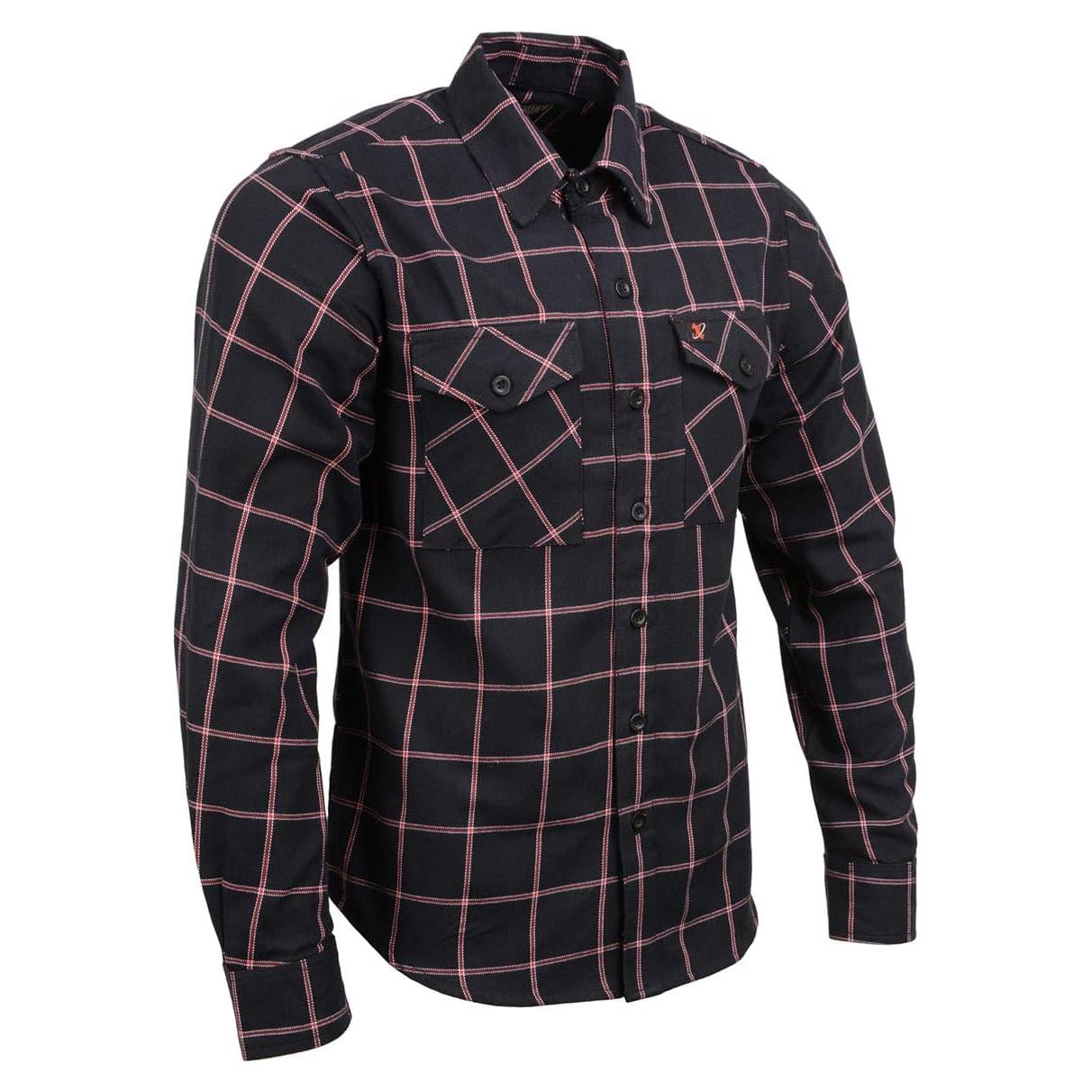 Camisa de Franela a Cuadros Hombre Milwaukee Leather Grande