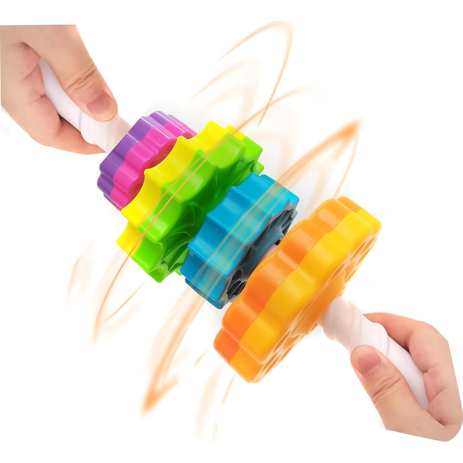 Juguete Apilable Giratorio LB Torre Arcoíris 12-36 meses