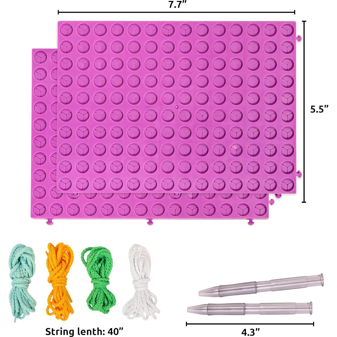 Tableros de Enhebrado Calm Down Plumly - Set de 2 para Niños