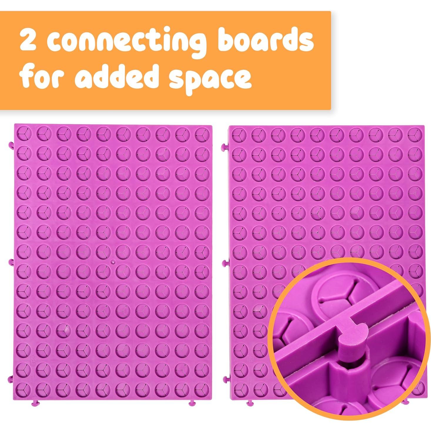 Tableros de Enhebrado Calm Down Plumly - Set de 2 para Niños