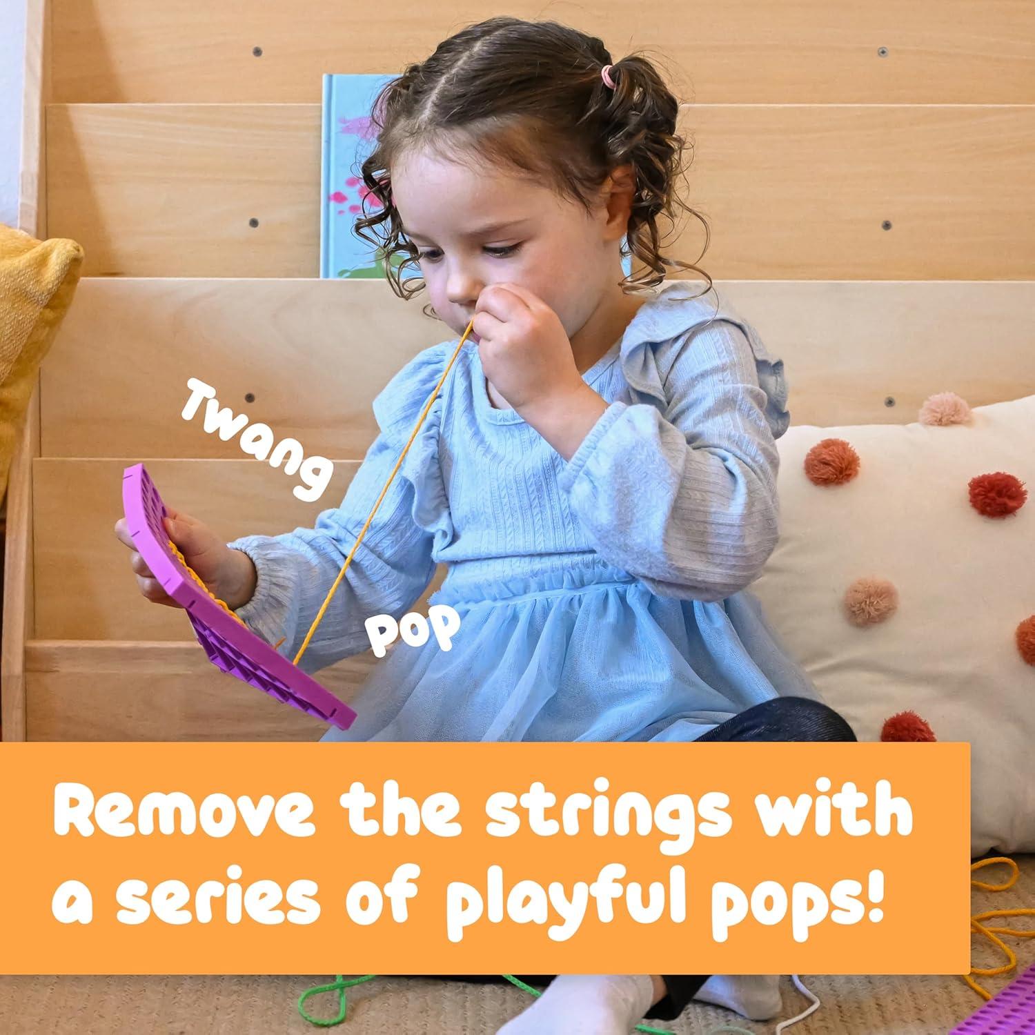 Tableros de Enhebrado Calm Down Plumly - Set de 2 para Niños