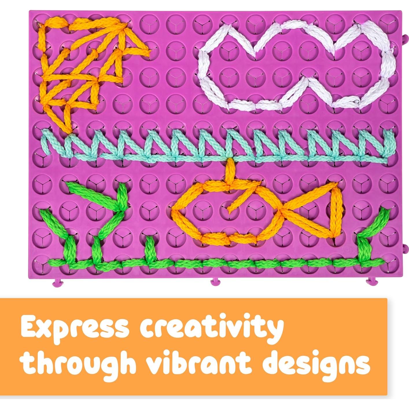 Tableros de Enhebrado Calm Down Plumly - Set de 2 para Niños