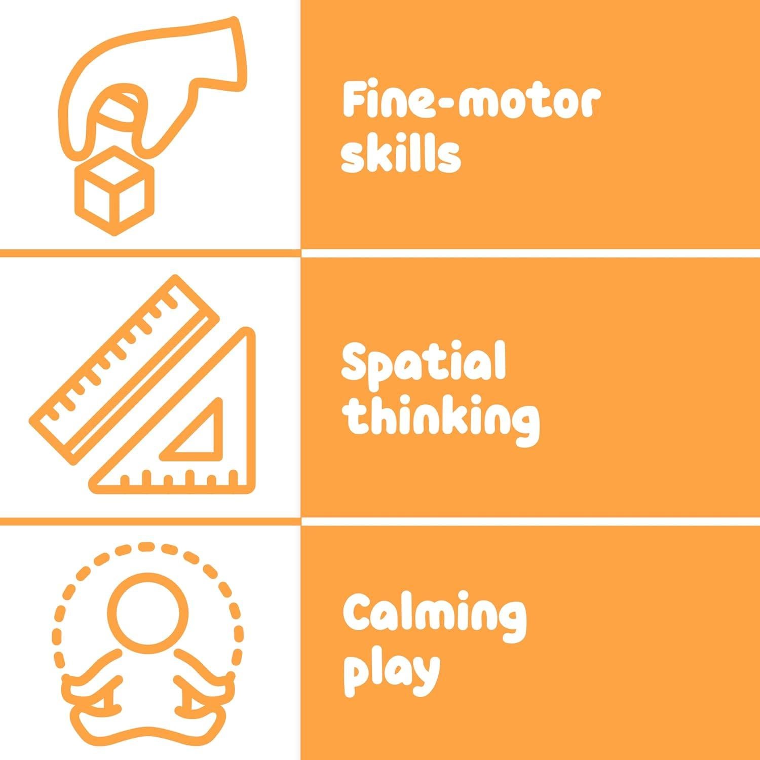 Tableros de Enhebrado Calm Down Plumly - Set de 2 para Niños