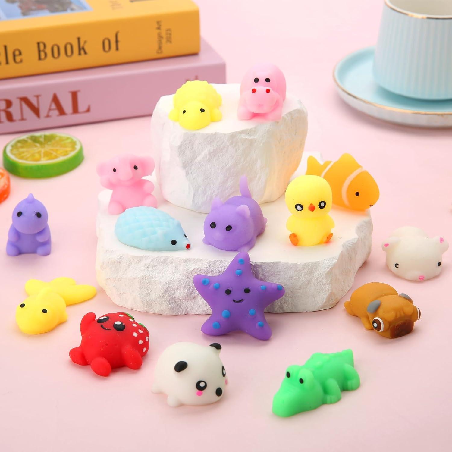 Paquete de 30 Juguetes Squishy Kawaii para Niños 4-12 Años