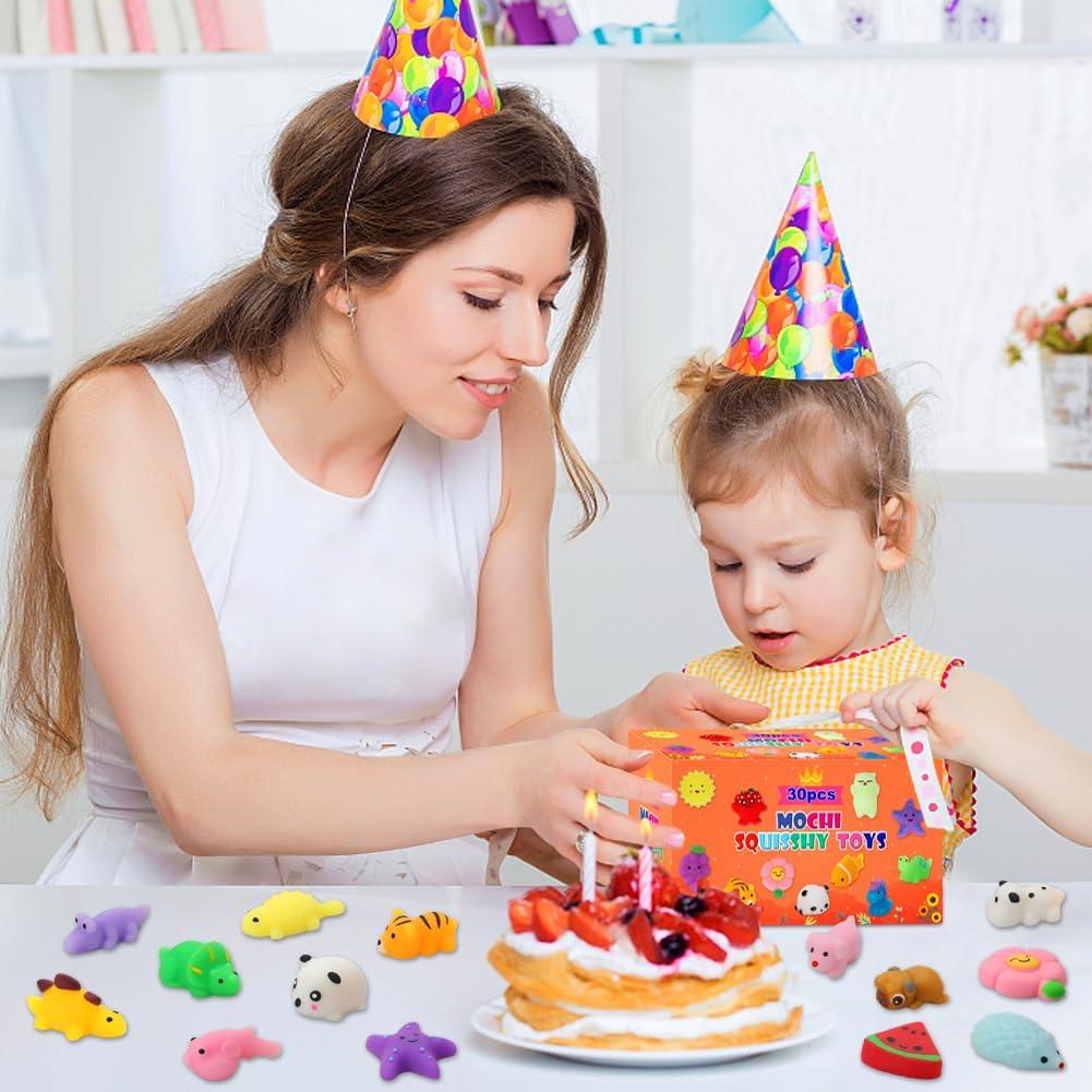 Paquete de 30 Juguetes Squishy Kawaii para Niños 4-12 Años