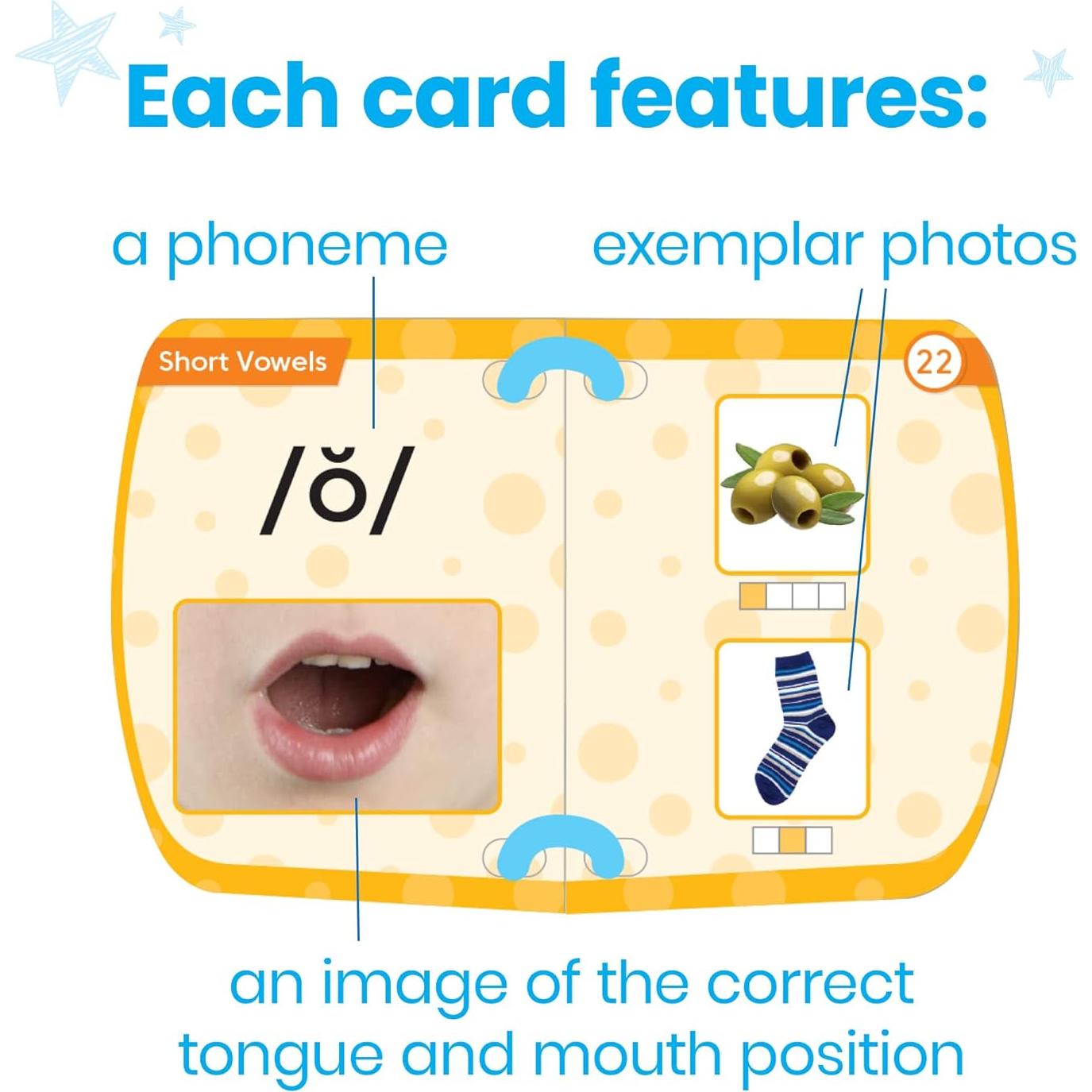 Conjunto de Fonemas hand2mind Espejo Mis Sonidos 44 Sonidos