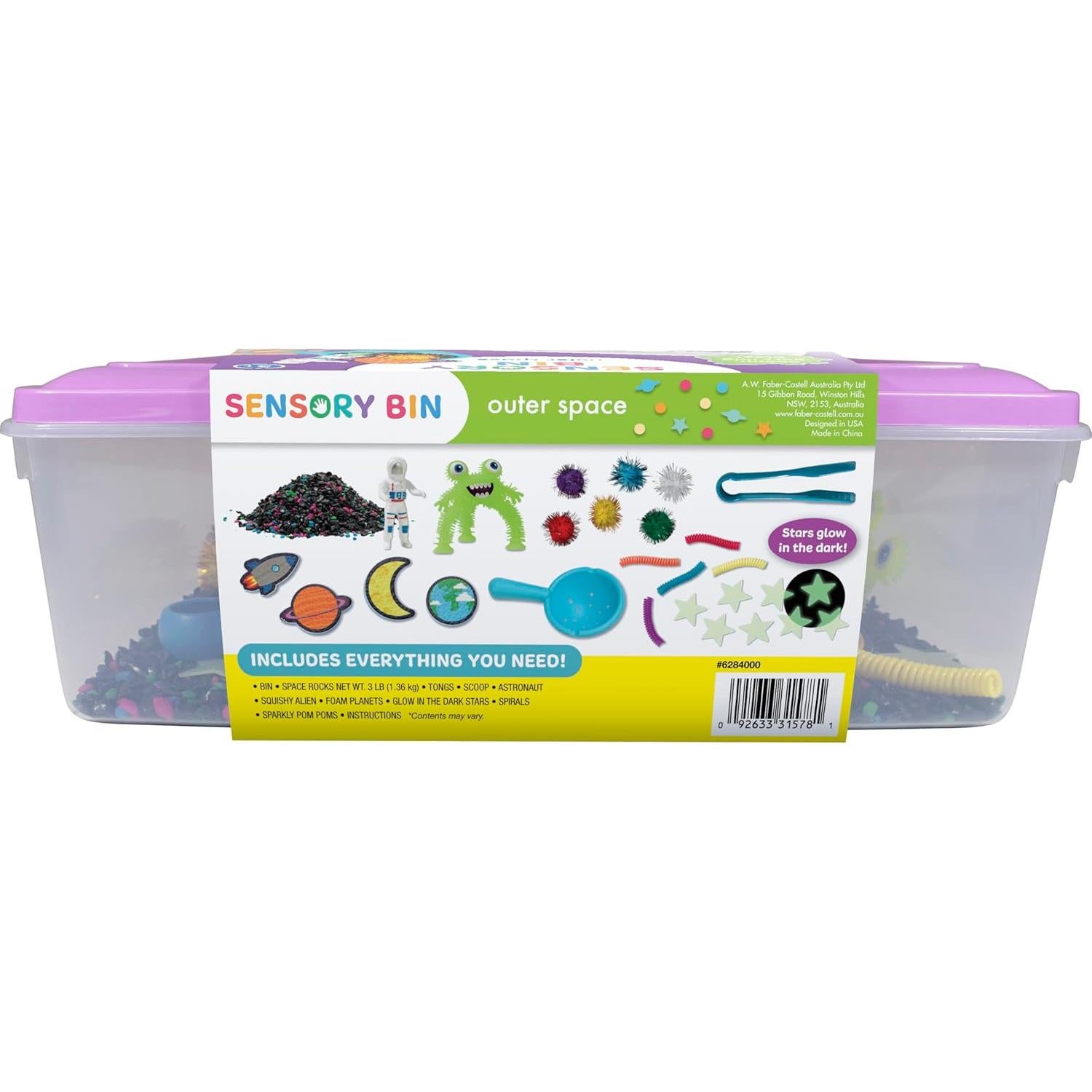 Caja Sensorial Espacio Exterior Creatividad para Niños 1.13 kg