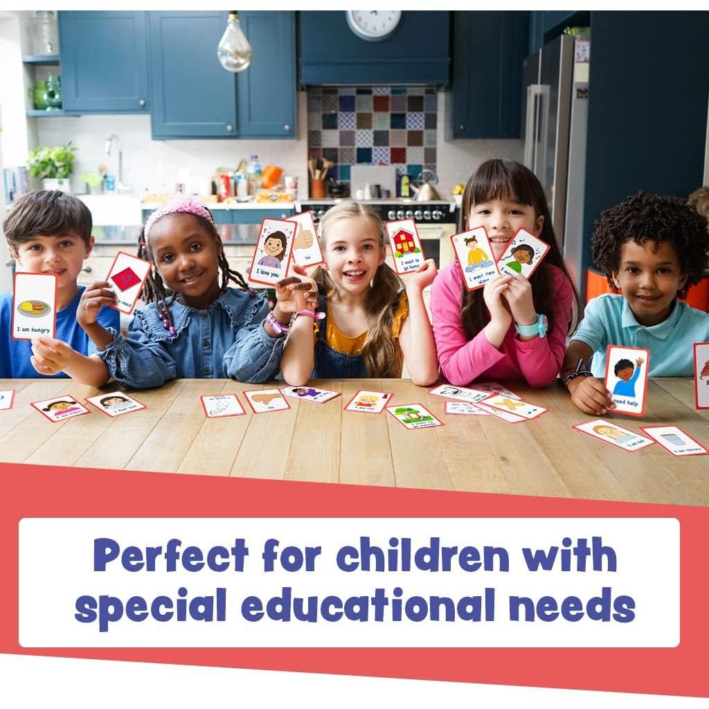 Tarjetas de Comunicación Amagenius 27 Piezas para Autismo y Retraso del Habla