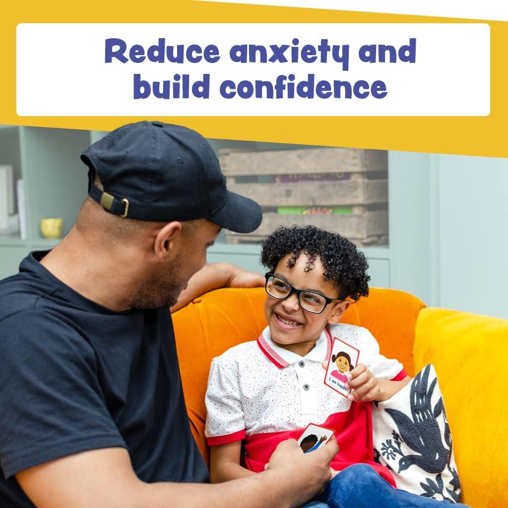 Tarjetas de Comunicación Amagenius 27 Piezas para Autismo y Retraso del Habla