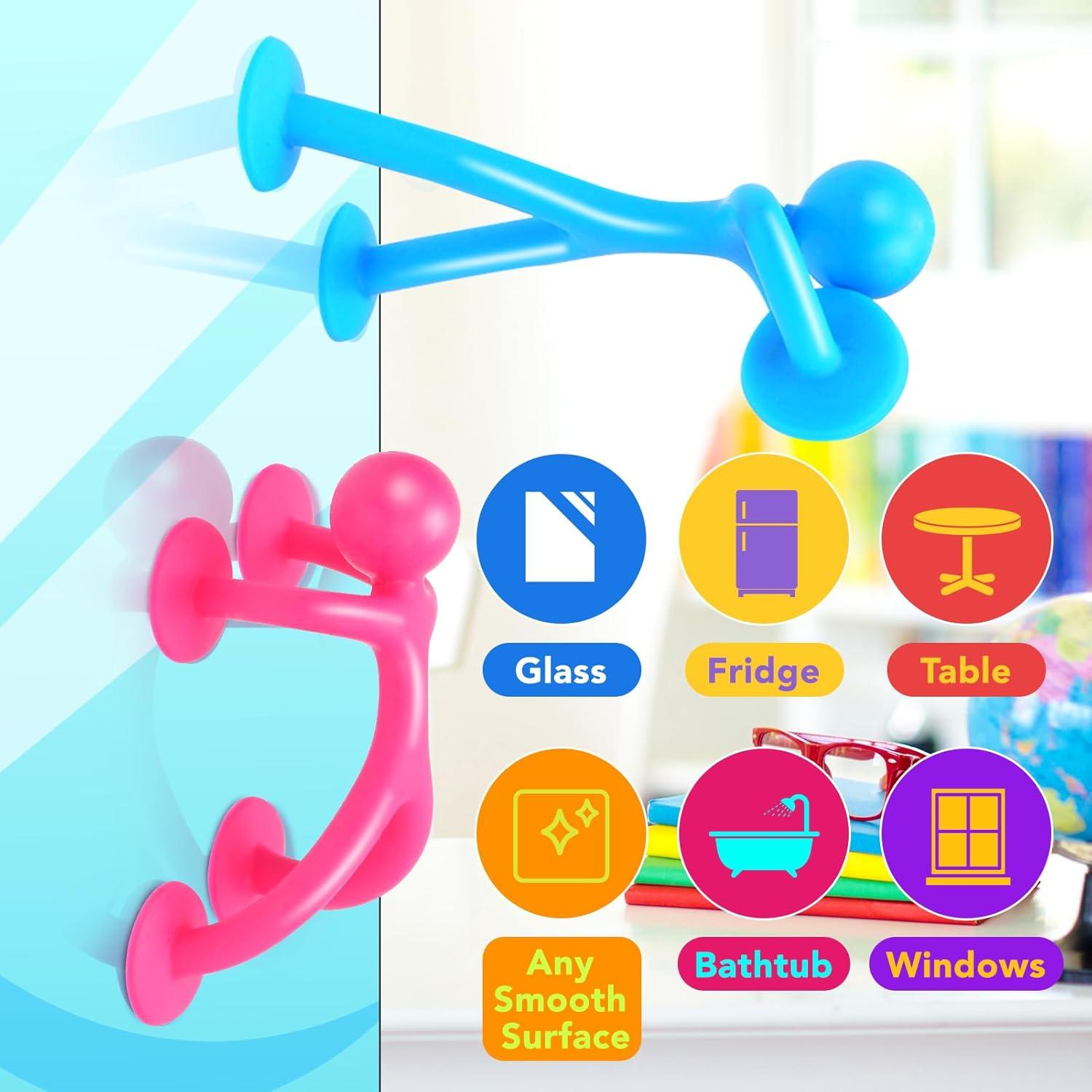 Juguetes Sensoriales de Ventosa Richtim - Paquete de 48 Unidades