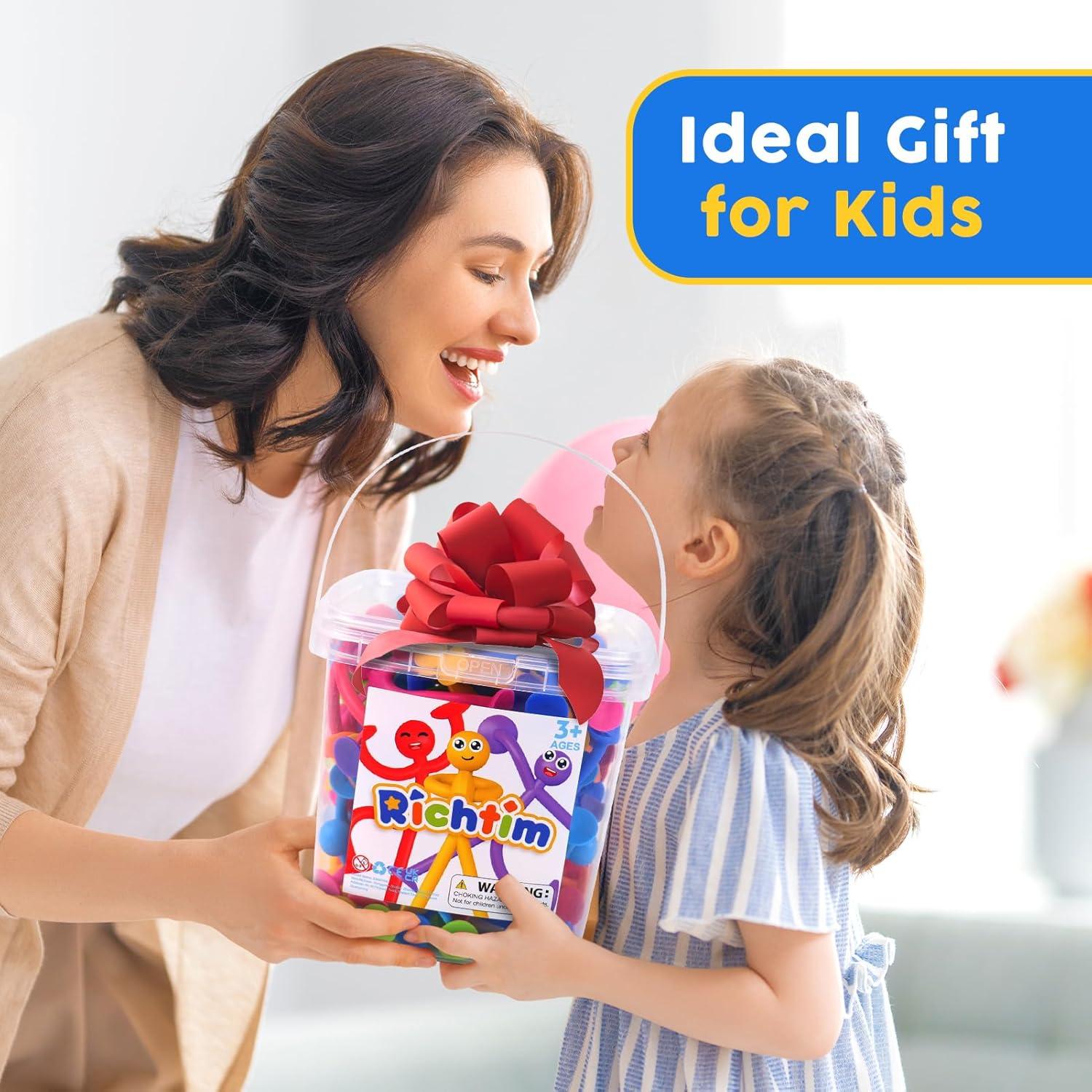 Juguetes Sensoriales de Ventosa Richtim - Paquete de 48 Unidades