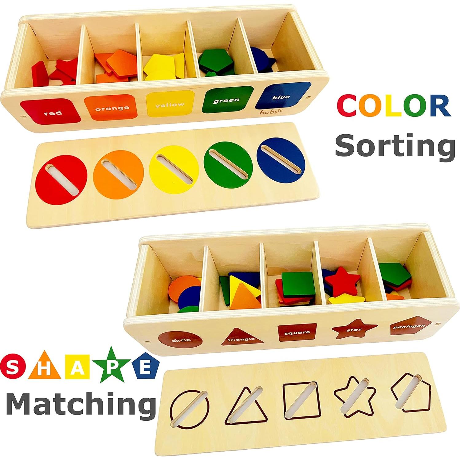 Caja de Aprendizaje Dailyfunn Montessori 25 Piezas 1-3 Años