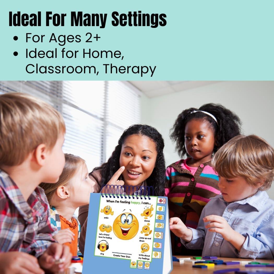 Libro de Emociones Thought-Spot para Niños Autismo 22.86 cm