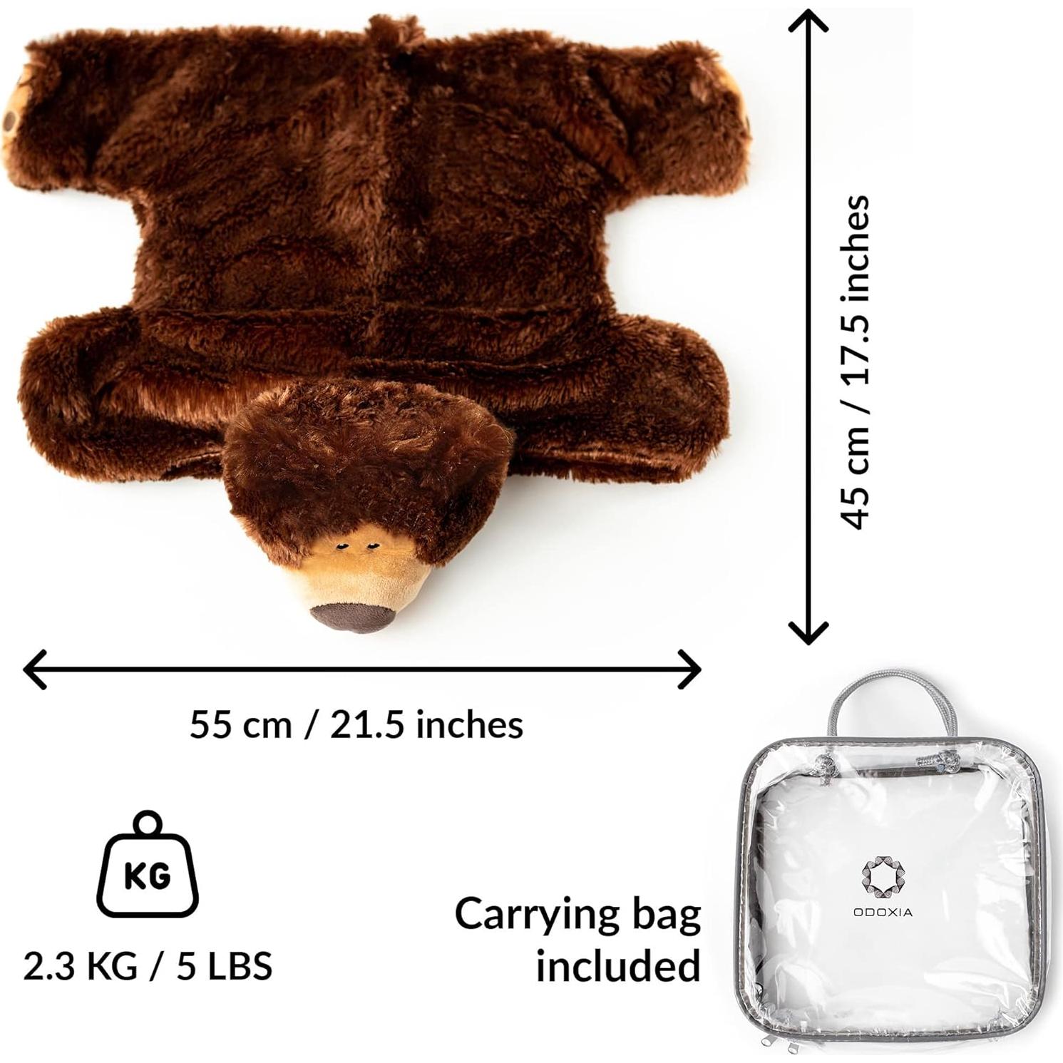 Almohadilla de peso ODOXIA Oso de peluche 2.27 kg