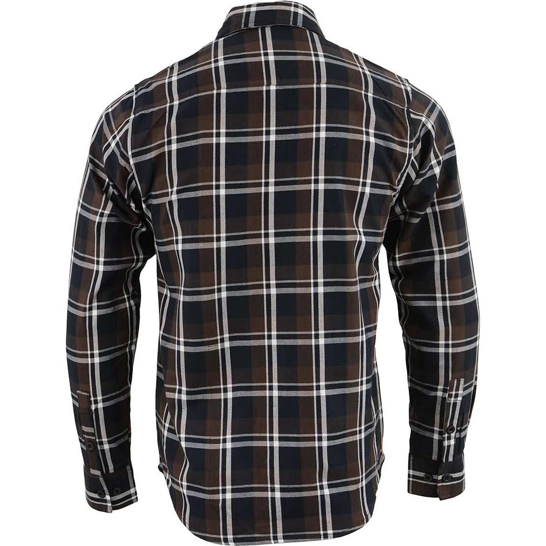 Camisa de Franela a Cuadros para Hombre Milwaukee Leather