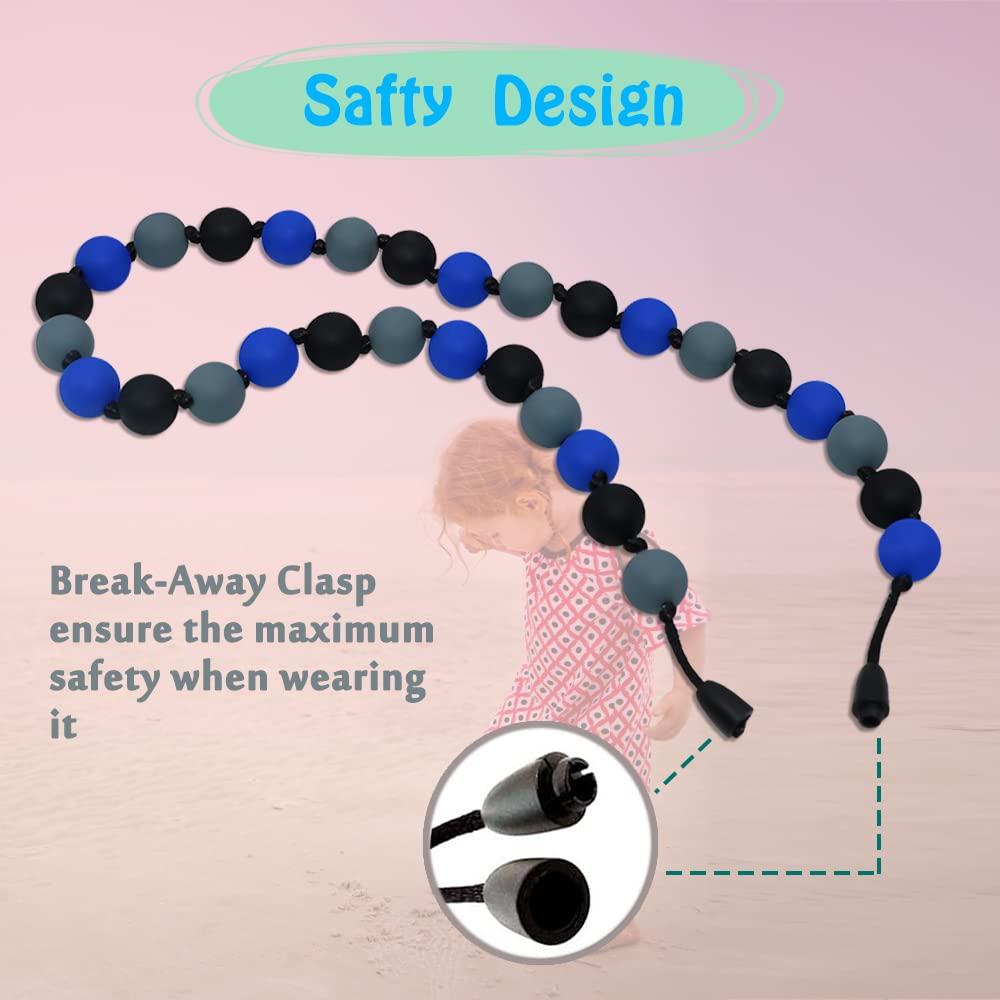 Collar Masticable Sensorial Choneer para Niños - 2 Piezas