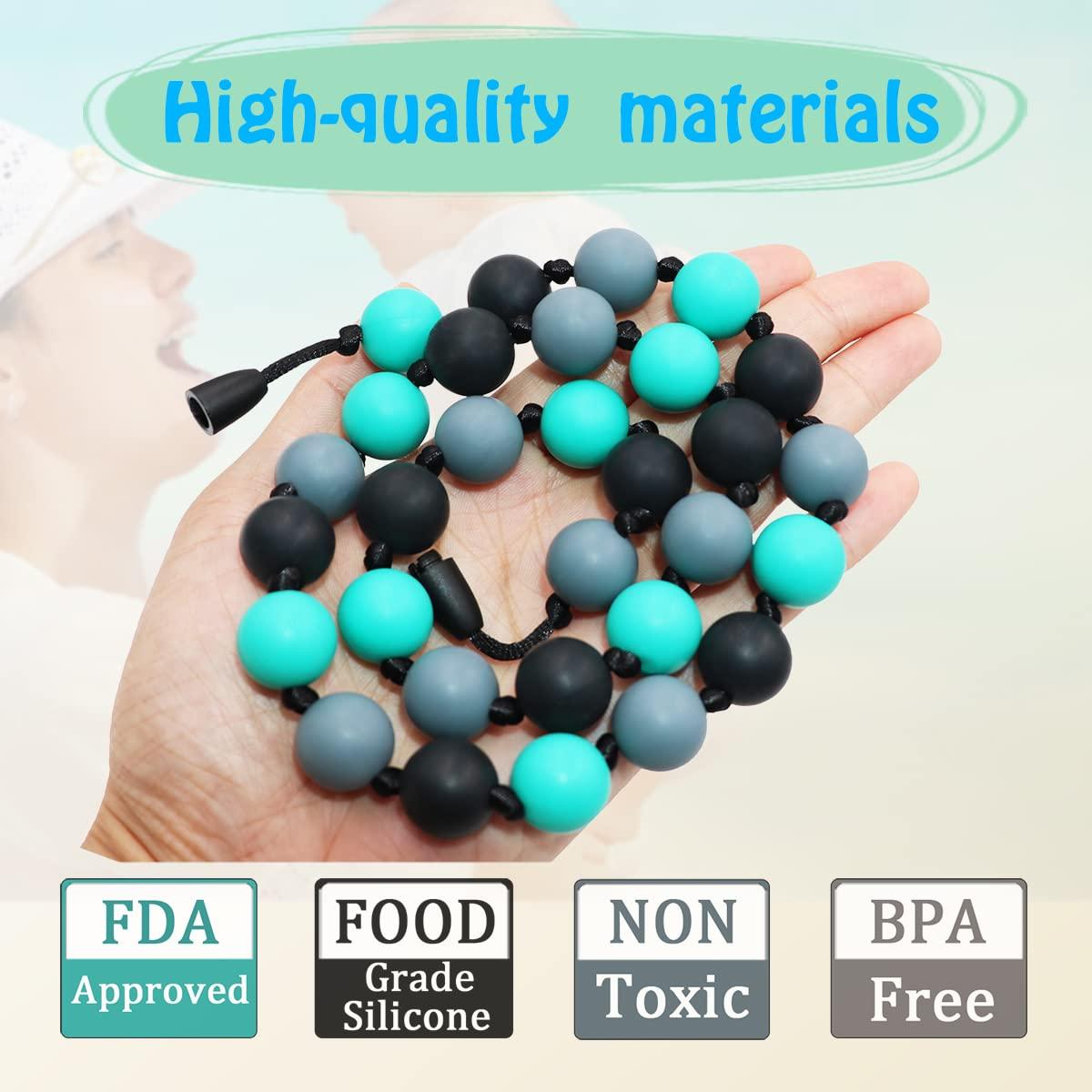 Collar Masticable Sensorial Choneer para Niños - 2 Piezas