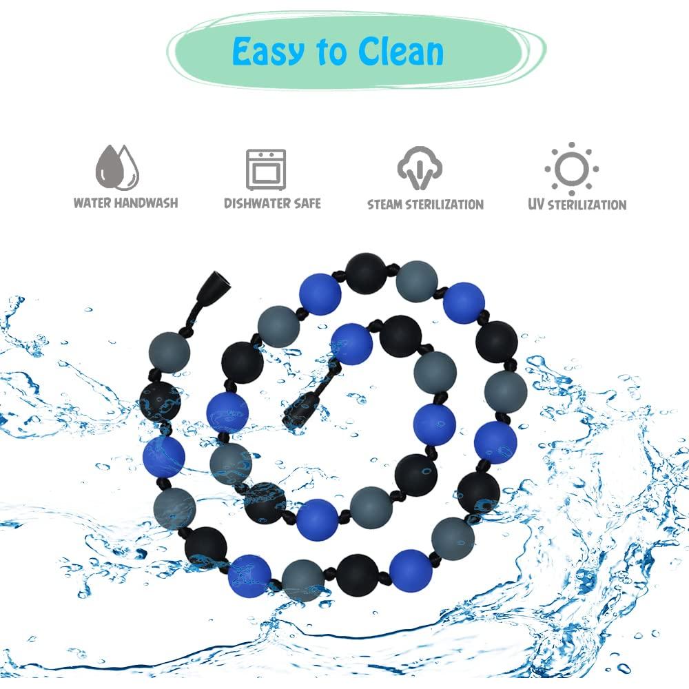 Collar Masticable Sensorial Choneer para Niños - 2 Piezas